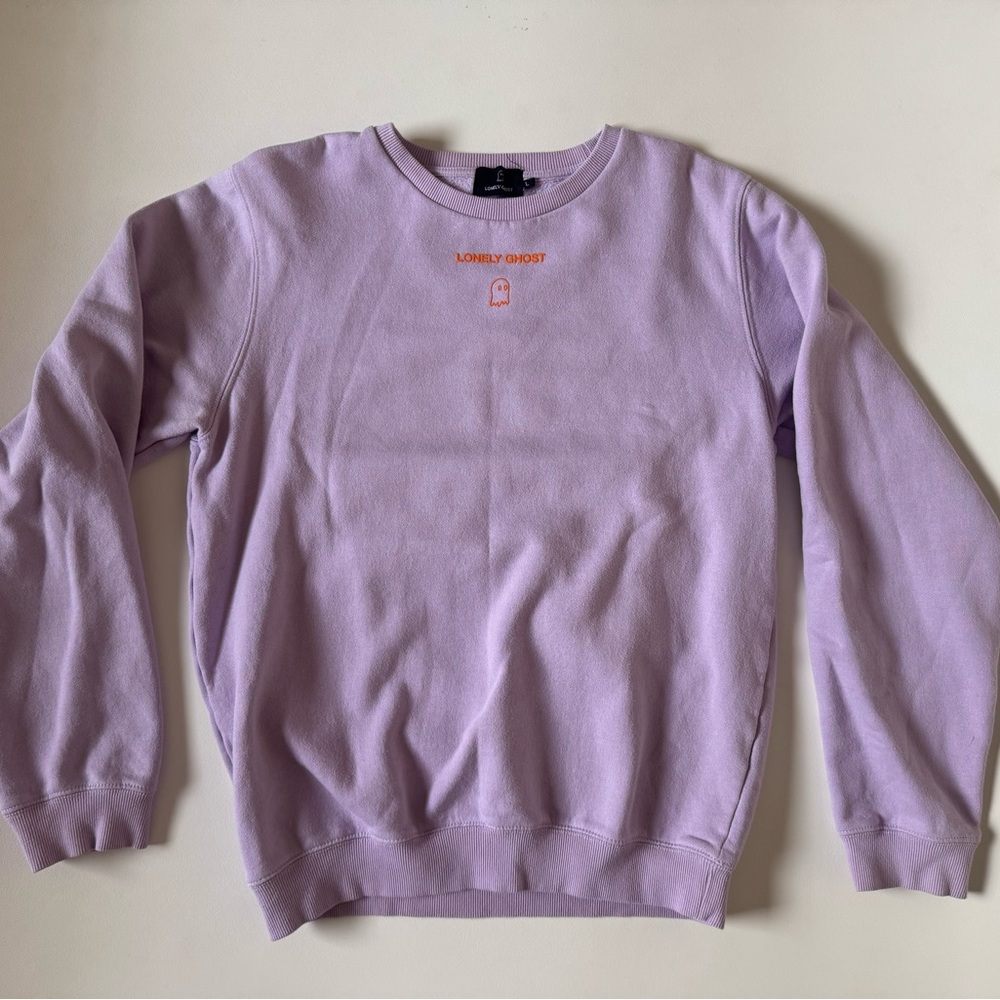 Lonely Ghost Lavender Sweater